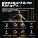 Roreta ZU80 Photo Studio Light COB Bi-Color 2500-8500K CRI≥95 TLCI≥97 With Diffuser LED Video Lights Fill Lighting