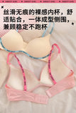 Wireless Non Padded Bra Set for Small Bust Seamless Comfort Bralette & Briefs Pure Elegant Ladies Intimates Teen Girls Underwear