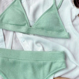 S - XL Sexy Female Swimsuit High Waist Bikini Women Swimwear Two-Pieces Bikini Set Ribbed Bather Bathing Suit Swim V2328