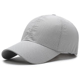 Quick-Drying Hat Men Women Casual Sunscreen Versatile Baseball Cap Outdoor Sunshade Summer Punched Breathable Duck Tongue Hat