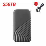 New SSD USB Flash Hard Drive External TypeC High Speed SSD USB3.1 256TB SSD Storage Portable HD Hard Disk
