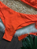 Sexy Folds Bikini Set Solid Micro Bikinis Women Swimsuit Female Triangle Swimwear Beach Wear Bathing Suit