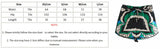 Foridol Oversized Green Print Boho Women Shorts Sets Shirts Shorts Pants Three Pieces Fashion Suits Matching Sets 2025 Summer