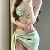 New Swimsuit Women Micro Bikini Bathing Suit Fashion Sexy Summer New Model Korean Version Cinjunto De Dos Piezas Mujer 2025