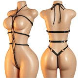 Crotchless Sexy Stocking Toy For Women Fishnet Bondage Underwear Bdsm Erotic Prop Couples Adult Porn Lace Game Rope Bodysuit