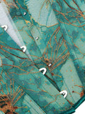 New court style corset corset corset green bee jacquard fabric slimming body shaping coat