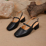 2026 Fashion Versatile Women Shoe Retro Temperament Women Semi Slipper Soft Sole Versatile Sandals Comfort Easy Wear High Heel