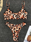 2026 Snake Leopard Brazilian Bikini Female Swimsuit Women Swimwear Two Pieces Bikini Set High Cut Bathing Suit Swim Beach Wear