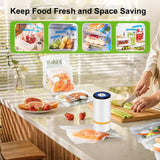 Mini Electric Air Pump USB Rechargeable Automatic Vacuum Compression Machine for Food Fresh-Keeping Storage Bags Vacuum Pump