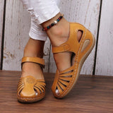 2026 New Women's Peep-Toe Ankle Strap Sandals Summer Block Heel Fashion Shoes