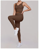 Sexy Fake Two-piece Yoga Tank Top Naked Feel Lace Trim V Neck High Stretch with Bra Pads Gym Running Fitness Dance Tank Top