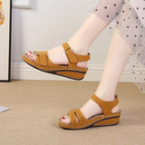 Women Sandals Soft Stitching Ladies Sandals Comfortable Flat Sandals Women Open Toe Beach Shoes Woman Footwear Sandalias Treking