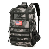 Toposhine 25L Tactical Backpack for Women/Men Outdoor Hiking Laser Cut Daypack School Bag Camp Gym Rucksack with Dual Cup Holder