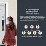 YKESDL Alexa Voice Control Smart Door Lock With Camera