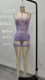 New Sexy Lace Mesh Solid Color Flower Bodysuits Backless Deep V Suspenders Sleeveless Bodysuits Charming Elegant Pure Desire 8FA