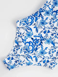 2026 Floral Print Butterfly Sleeve Swimsuit One Piece Swimwear Women Sexy Bathers Bathing Swimming Swim Suit Female Beachwear