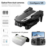 Lenovo M1 Foldable Drone HD Camera Optical Flow Positioning VR Glasses Portable RC Quadcopter Outdoor Aerial Aircraft
