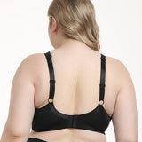 Bras For Women Minimizer Brassiere Plus Size Lace Bra Support Underwire Full Big Cup Thin Adjusted-straps D E F G H I