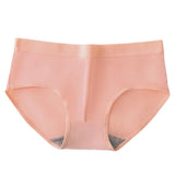 1 Pack Women Simple Panties Low Waist Soft Breathable Briefs Ladies Full Coverage Underwear Daily Solor Color Intimates M-2XL