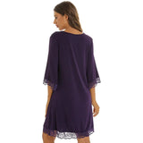 Summer Short Sleeve Night Dress Women Home Clothes Sleepwear Soft and Comfortable Nightdress Nightgown Loungewear Pyjama Femme