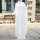 Eid Muslim Abayas for Women Modest Two Pieces Dresses Islam Vestidos Arab Long Robe Jalabiya Ramadan Morocco Dubai Kaftan
