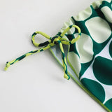 4 Pieces Random Dot Print Tie Side Halter Bikinis Swimsuit & Beach Skirt Sexy Swimwear Women 2026 Bathing Swimming Suit Female