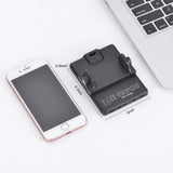LED Portable Clip-on Selfie Light; Video Conference Lighting, 3 Lighting Modes, Suitable for iPhone Camera Laptop