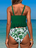 Printed Strappy Bikinis 2026 Ruffle Swimsuit Women Sexy Swimwear Female Bathers Swimming Bathing Swimming Swim Suit Beachwear