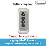 TNCE Tuya Dimmer wifi rf433 EU/US, Neutral wire Light Wall Switch remote Controllor, Smart Life APP, Voice for Google Home Alexa
