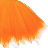 Women Skirt A-line Big Swing Multi-layered Candy Color High Elastic Waist Fluffy Gauze Dancing Performance Short Pleated Skirt