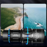 16x52 Long Range Monocular Telescope High - Power, Dual Focus, Optical Zoom Scope, High Magnification for Night Spyglass Use