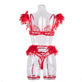 Langerie Bilizna Sexy Lingerie Outfit Vulgar Female Underwear Set for Women Clothes Sex Bіdzna Z Video Access Women's Langgery