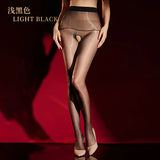Aurora Pantyhose Transparent Waist Seamless Sexy Shiny Ultra-thin Open Crotch Pantyhose Smooth Pure Desire For Woman 85BT