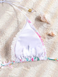Miyouj Glitter Fabric Bikinis 2026 Sexy Bikini Set Folds Swimsuit Female Halter Bathing Suit Women Swimwear New Beachwear