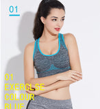 New Sports Bra Women Seamless Gym Jogging Crop Top Female Tops Yoga Fitness Shockproof Vest Sport Bras for Women Sutian Feminino