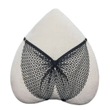 Rhinestone Sex Underwear Fishnet Crotchless Open T Pants Couple Panties Lace Women G String Hot Erotic Briefs Thong Intimates