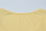 FDYOUI Fashion Casual V-neck Short Sleeve Solid T-shirts Streetwear Y2K Women's Summer Slim Cropped Tops Girls White Tee Shirt