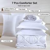 EasYum Bedding Sets 5 To 7 Piece Comforter Sheet Pillowcases