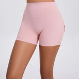 Peach Butt Fitness Shorts Women's Exercise Three-Quarter Pants Cargo Air Dry Pocket Yoga Tight Lift Summer
