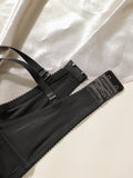 New Hot Selling Solid Color Daily 2-piece Set with Steel Rim push up Bra for Women Underwear Set J2611
