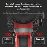 SUMAIWEI Brushless Electric Drill Cordless Knockable Driller Driver 80N.m 18V Screwdriver Li-ion Battery Electric Power Tools