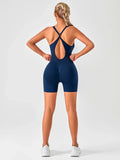 Summer Bodysuit Sportswear Woman Gym Sexy Bodysuit for Fitness Party Shorts Jumpsuits Overalls Women's Yoga Combi-pants Rompers