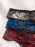 Lace Romantic Floral Thong Soft Women's Underwear G-string Comfortable Female Lingerie