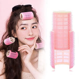 Plastic Hair Rollers Self Adhesive Manual Hair Curler No Heat Hair Rollers Long-lasting Fluffy Styling Hair Styling Tool