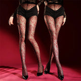 Jacquard Pantyhose Sexy Fashionable Transparent Mesh Pantyhose Pure Desire For Woman Mesh Nightclub Wear Pantyhose Charming 7IT1