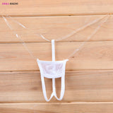 DEKA Open Erotic Women Invisible G-Strings Seamless Mini Micro Bikini Thongs Crotchless Transparent Tangas Panties Undewear