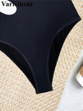 S - XL 2026 Flower Printed High Leg Cut Women Swimwear One Piece Swimsuit Female Monokini Padded Bather Bathing Suit Swim V8231