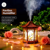 USB-Powered Air Humidifier, Modern Asian Decor, Mini Humidifier, 2 Spray Modes,  Continuous/Mist Modes, Ideal Romantic Gift.