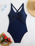 2026 Sexy Strappy Swimsuit One Piece Solid Swimwear Women Bathers Bathing Swimming Swim Suit Female Summer Beachwear