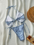 2026 Sexy Cowboy Monokini Swimsuit One Piece String Ring Link Swimwear Women Bathers Bathing Swimming Swim Suit Female Beachwear